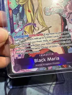 Black Maria (Illustration Box Vol.2) OP08-074 One Piece Promotion Cards Foil - Image 4