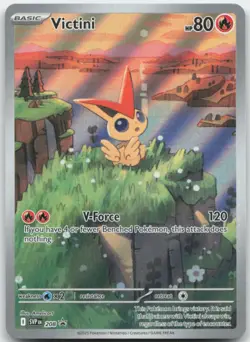 Victini SVP 208 Promo Pokemon Card NM - Image 1