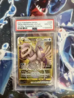 Origin Forme Palkia Vstar 208/189 PSA Graded 10 Pokemon Trading Card Game - Image 1
