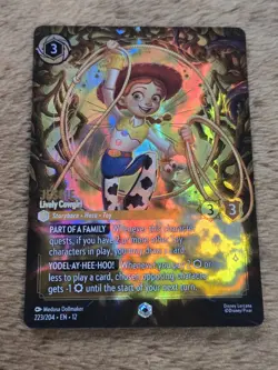 Jessie - Lively Cowgirl Enchanted card 223/204 Alt Art Holofoil Wilds Unknown - Image 1