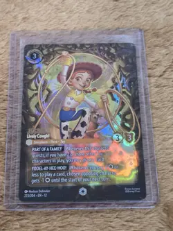 Jessie - Lively Cowgirl Enchanted card 223/204 Alt Art Holofoil Wilds Unknown - Image 4