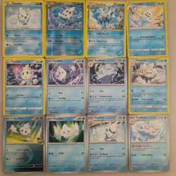 12 Vanillite Vanillish Vanilluxe Pokemon Cards Cute Collection 🍦 ❄ - Image 1