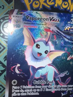 Pokemon Vaporeon VMAX #SWSH182 Sword & Shield Promo Card NM/Near Mint 2021 #1 - Image 3