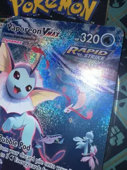 Pokemon Vaporeon VMAX #SWSH182 Sword & Shield Promo Card NM/Near Mint 2021 #1 - Image 4