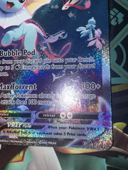 Pokemon Vaporeon VMAX #SWSH182 Sword & Shield Promo Card NM/Near Mint 2021 #1 - Image 5