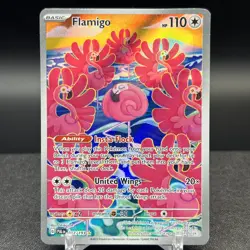 Flamigo 226/193 Illustration Rare Pokemon Card - Image 1