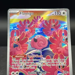Flamigo 226/193 Illustration Rare Pokemon Card - Image 3