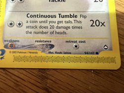 Pokemon Miltank Card Common #94 of 147 Card is in Near Mint Condition - Image 5