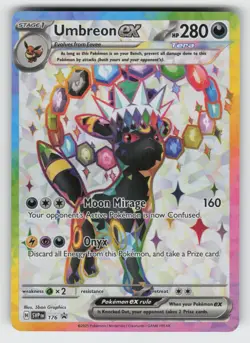 Umbreon ex - 176 SVP 176 NM Holo SVP SV: Scarlet & Violet Promo Cards 03 - Image 1