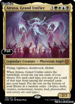 Atraxa, Grand Unifier EN [PPONE - 196] - NM [Foil] TCG MTG - Image 1
