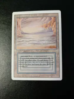Underground Sea Magic The Gathering MTG Revised Edition Dual Land - Image 1