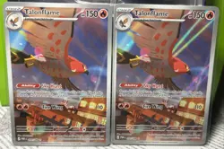 Lot Of 2 Talonflame 091/088 - IR Illustration Rare Perfect Order Pokemon - Image 1