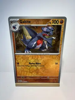 Gabite 095/182 Common Paradox Rift Pokemon Reverse Holo Near Mint - Image 1