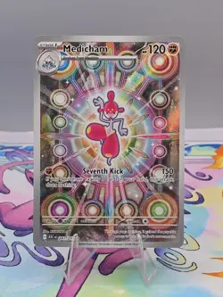 Medicham 241/217 Pokemon TCG Ascended Heroes Illustration Rare NM - Image 1