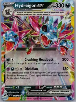 Hydreigon ex 119/191 Double Rare Surging Sparks Pokemon Near Mint - Image 1