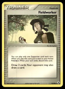 Fieldworker Legend Maker Uncommon 73/92 2006 Pokemon TCG - Image 1