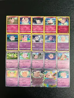 x20 CLEFFA CLEFAIRY CLEFABLE POKEMON TCG MIXED LOT COLLECTION CUTE EX HOLO 🥰🔥 - Image 2