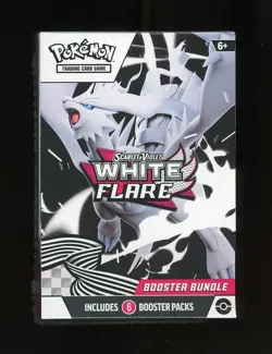 Pokemon White Flare Booster Bundle Sealed Scarlet & Violet - Image 1