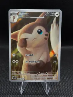 Furret 168/159 Illustration Rare Journey Together Pokemon Near Mint - Image 1