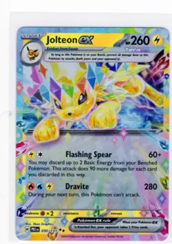 Jolteon EX # 030/131 | Pokemon TCG - 2025 Prismatic Evolutions | NM - Image 1
