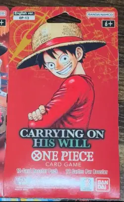 One Piece TCG EB03 OP13 OP14 OP15 OP16 Sleeved Booster Pack English Lot Of 5 - Image 2