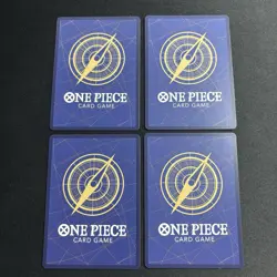 4x O-Nami OP06-101 - One Piece TCG - Rare R Foil Near-Mint NM English Playset - Image 3