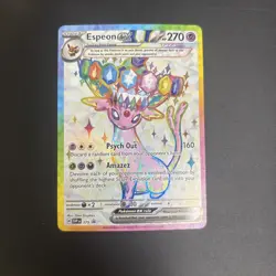 Espeon ex SVP 175 Holo Promo Scarlet & Violet Promo Pokemon Card NM/M - Image 1