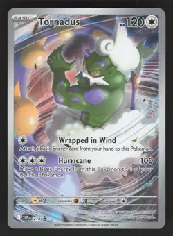 Tornadus 210 Pokemon TCG SV: Scarlet & Violet Promo Cards NM - Image 1