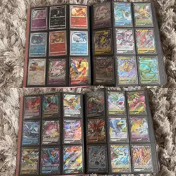 Pokemon Card Binder Collection 540 Cards-Holo/Reverse/Cosmos/IR/EX FullArts - Image 3