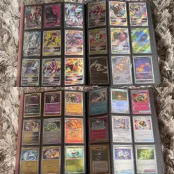 Pokemon Card Binder Collection 540 Cards-Holo/Reverse/Cosmos/IR/EX FullArts - Image 4