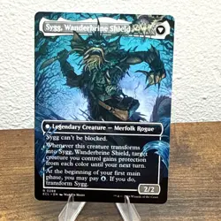 Sygg, Wanderwine Wisdom (Borderless) Lorwyn Eclipsed MTG Regular Near Mint - Image 2