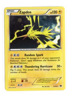 Zapdos 41/99 (Next Destinies) Promo Holo Blister Exclusives Pokemon LP - Image 1