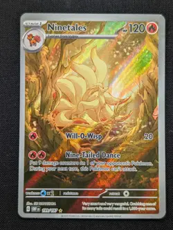 Ninetales - #199/197 (Holo) SV03: Obsidian Flames OBF Pokemon Near mint - Image 1