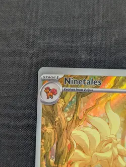 Ninetales - #199/197 (Holo) SV03: Obsidian Flames OBF Pokemon Near mint - Image 3