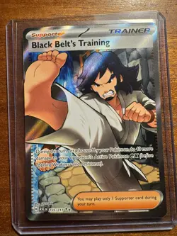 Pokemon TCG Ascended Heroes Black Belt’s Training Full Art SAME DAY SHIP ⚡💎 - Image 1