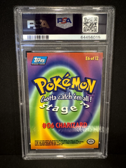 1999 Topps Pokemon Charizard #6 PSA 10 - Image 2