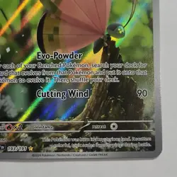 Pokemon TCG Vivillon 193/191 Sv08 Surging Sparks Holo IR EN Stage 2 HP120 - Image 4