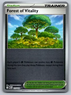 Forest of Vitality 117/132 Uncommon Mega Evolution Pokemon Reverse Holo NM - Image 1