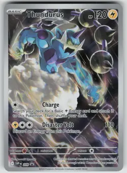 Thundurus 209 Holo Promo Scarlet & Violet Promo Pokemon Near Mint - Image 1