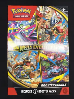 Pokemon TCG: Mega Evolutions Booster Bundle - NEW / FACTORY SEALED - Image 1