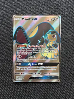 Mawile GX 227/236 - Unified Minds Full Art Holo Pokemon TCG LP - Image 1