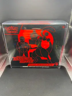 Pokemon TCG Destined Rivals Elite Trainer Box ETB Sealed with Case QC2 - Image 1