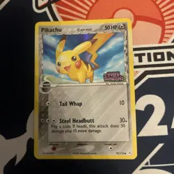 Pikachu 79/110 Reverse Holo EX Holon Phantoms Pokemon TCG - Image 1