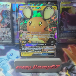Pokemon Dedenne GX 57/214 SM Unbroken Bonds Ultra Rare Holo English 2019 - Image 1