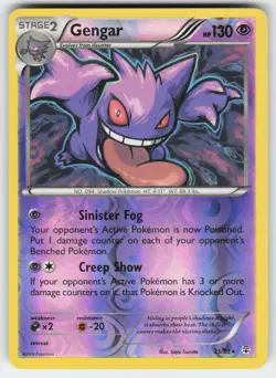 Gengar 35/83 Holo Rare Generations Pokemon Reverse Holo - Image 1