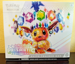Pokemon - Prismatic Evolutions Elite Trainer Box ETB Factory Sealed - Image 1