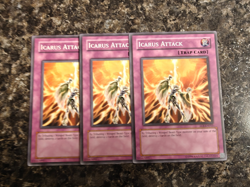 Yugioh 3x Icarus Attack - EOJ-EN055 - Unlimited Common - LP - Image 1
