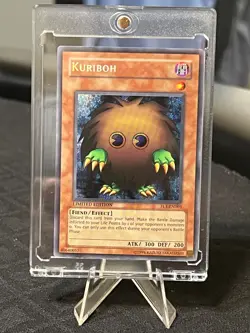 YuGiOh Konami MRD-071 1st Edition Super Rare Kuriboh WAVY NO PLAY (MINT) - Image 1