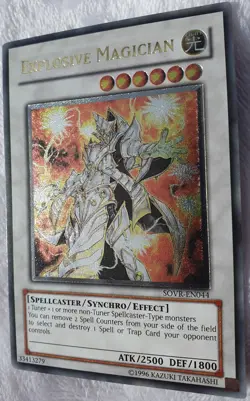 Yugioh 1x Explosive Magician SOVR-EN044 Ultimate Rare Unlimited Edition NearMint - Image 4