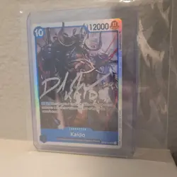 OP04-044 SR Kaido - One Piece OP04 Signed by David Sobolov - Image 1